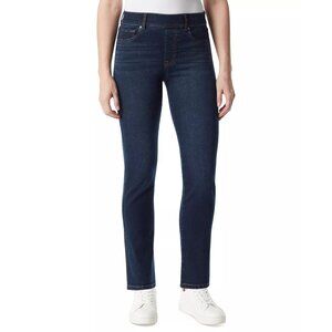 Gloria Vanderbilt Shape Effect Pull-On Straight Leg Jeans Kansas Sz 4/6 NWT